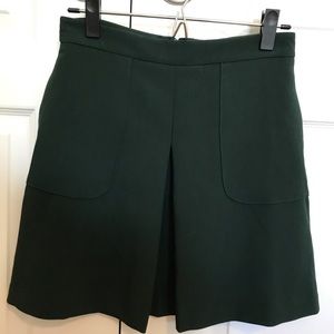 Forever21 Dark Green Pocket Skirt